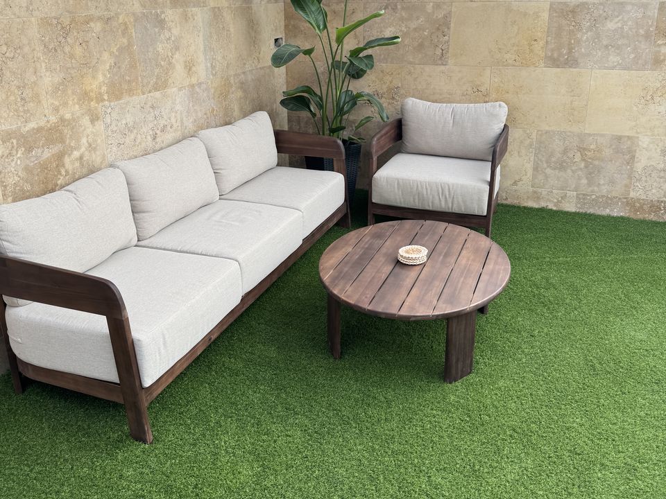 Césped artificial instalado para un cliente de Terraza y Jardín